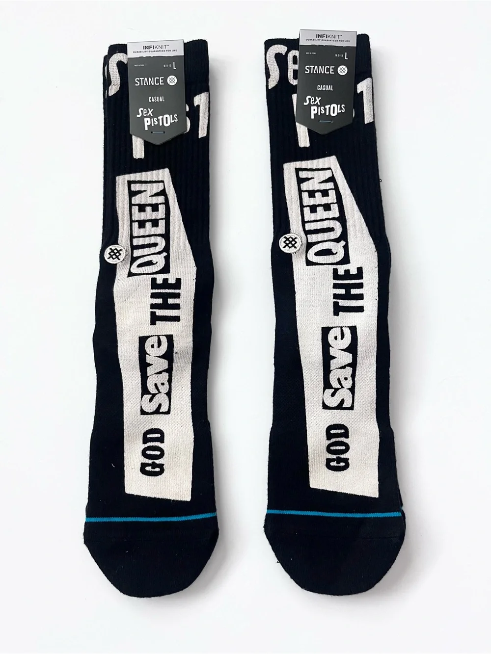 Stance Socks Sex Pistols Large